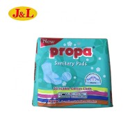 Disposable best eco friendly quality ladies comfort sanitary pad women PROPA LADY middle east