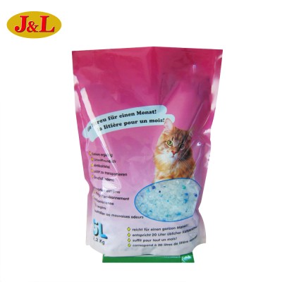 Wholesale Custom Pet Cleaning crystal silica gel litter kitty sand for tofu cat